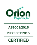 AS9001, ISO 9001 certified