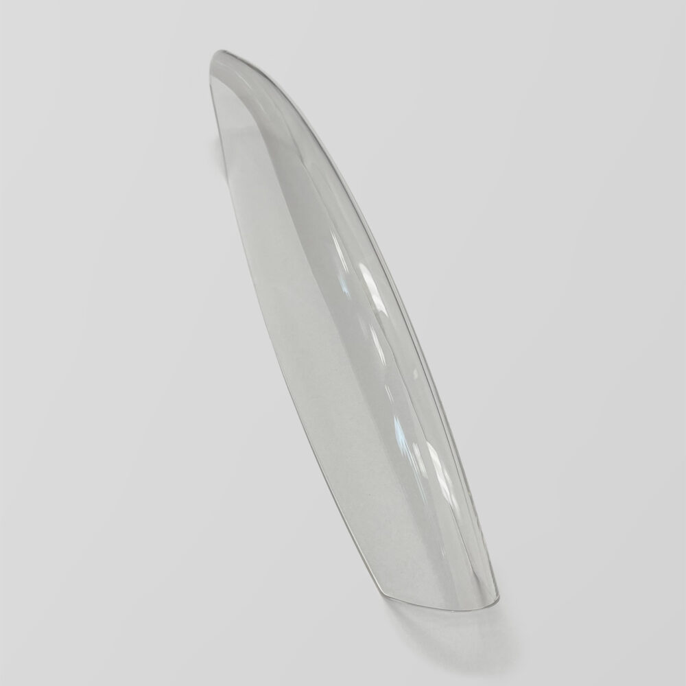Clear plastic wing tip